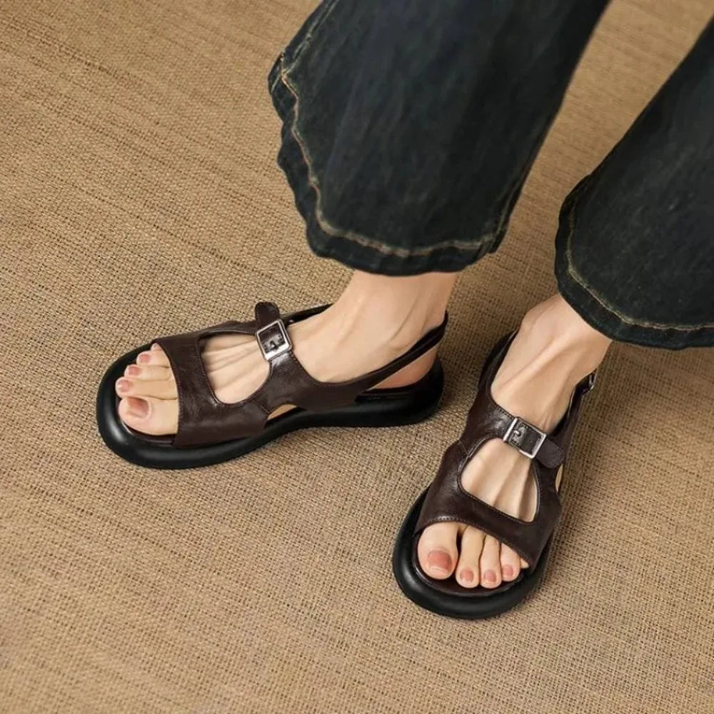 Sandalias Estudiantil Simple