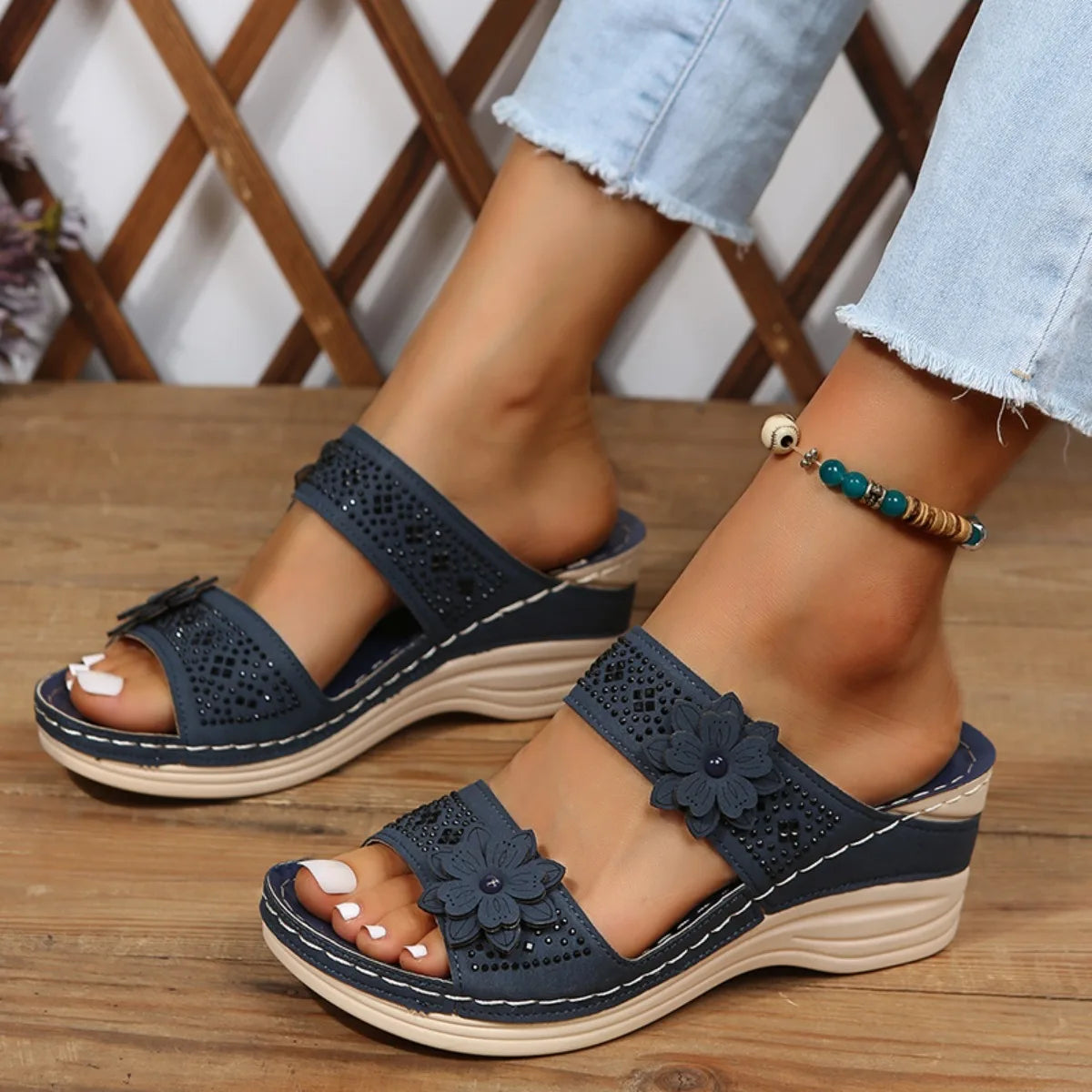 Sandalias Bienestar Retro