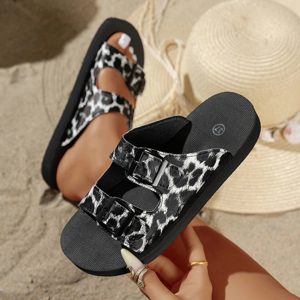 Sandalias Animal Print