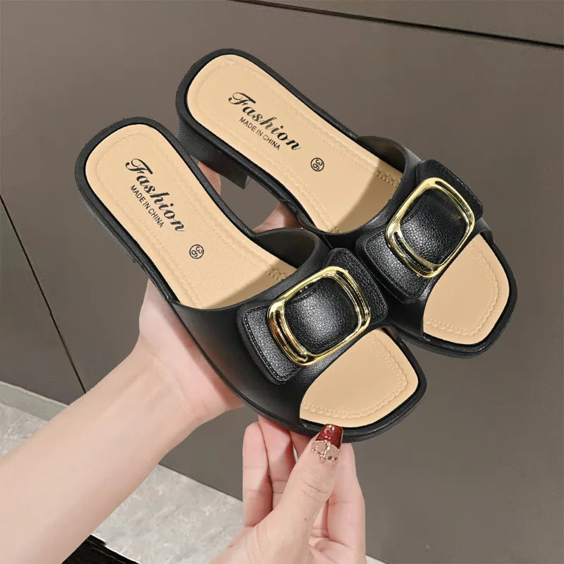 Sandalias Urbana Base Gruesa