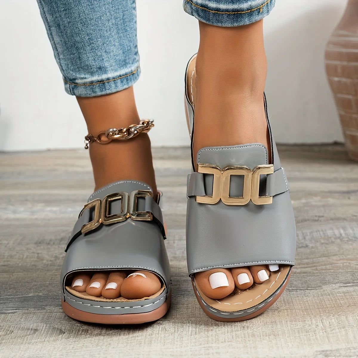 Sandalias Romina Plataforma