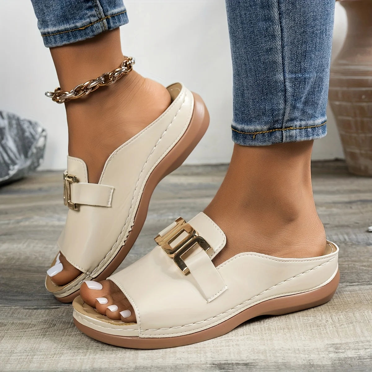 Sandalias Romina Plataforma