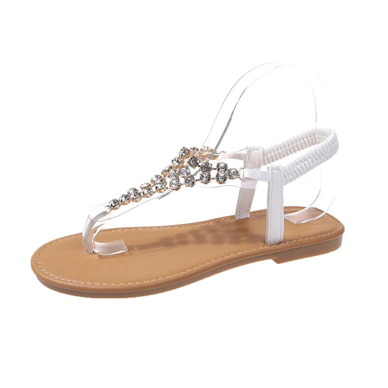 Sandalias Cristal Brillante
