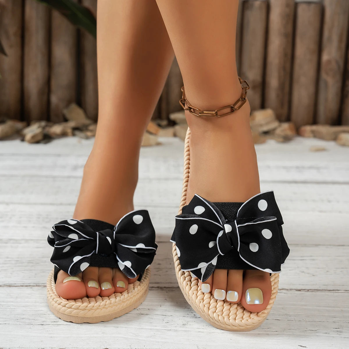 Sandalias Jardín Moño