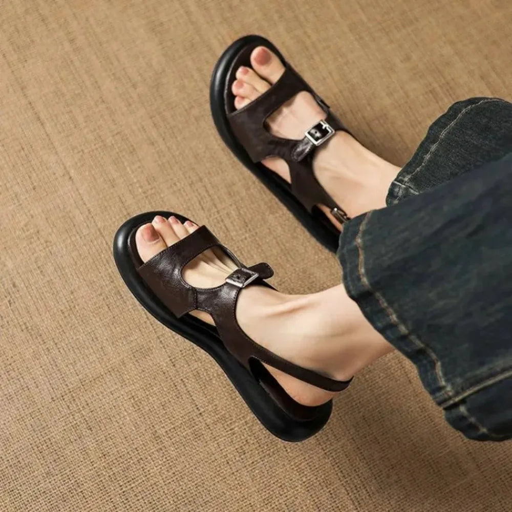 Sandalias Estudiantil Simple