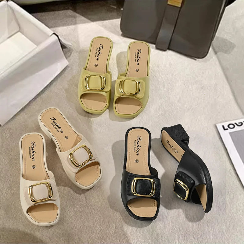 Sandalias Urbana Base Gruesa